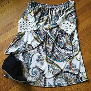 Pinwheel Sleeve Tunic